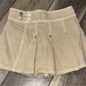 Zara Shorts Skirt Size 7 Adj Waist